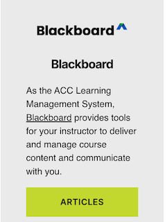 screenshot of student knowledge Base