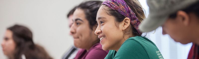 Students in class