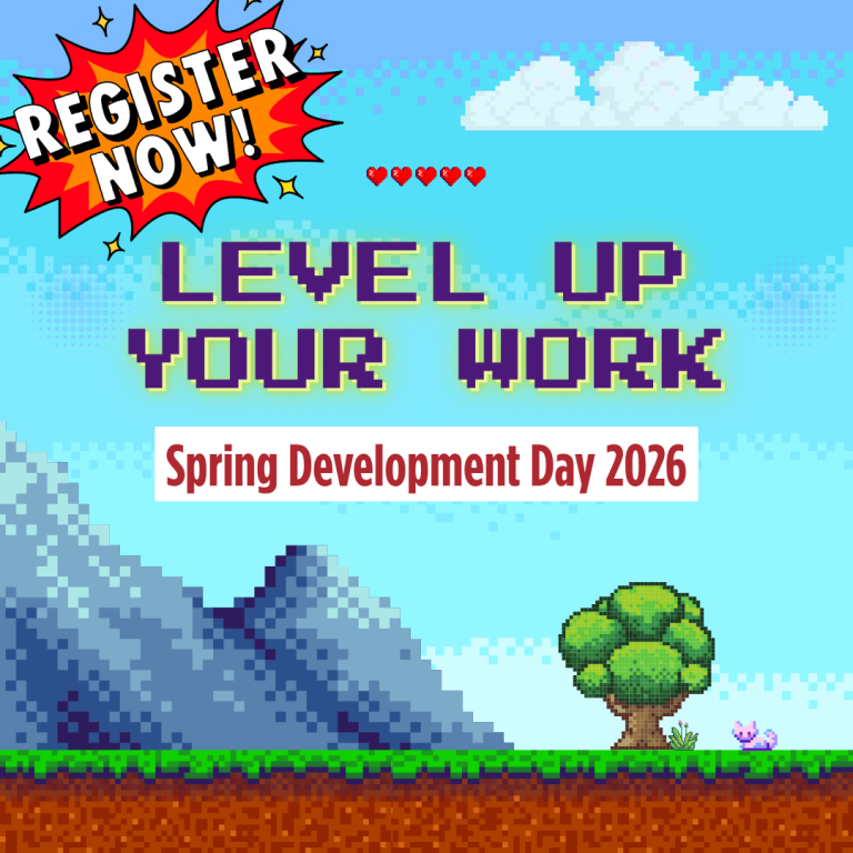 Register Now! Spring Development Day 2025