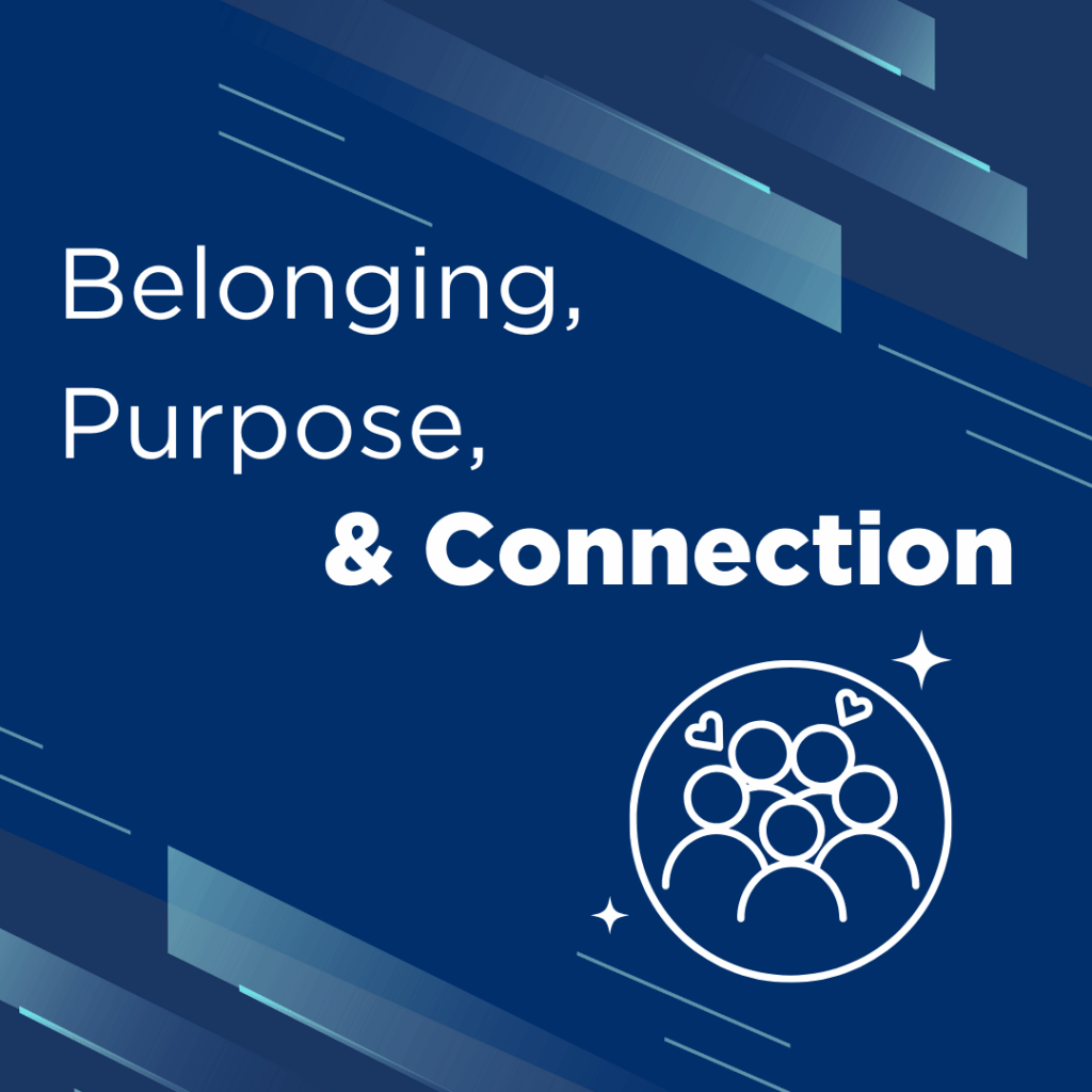 Belonging, Purpose, and Connection logo