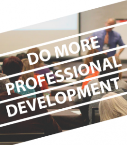 Do more professional development
