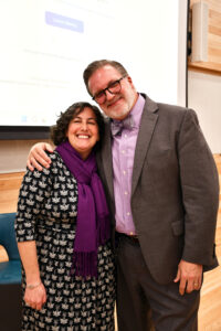 Photo of Dr. Missi Patterson and Dr. Russell Lowery-Hart, keynote presenters.